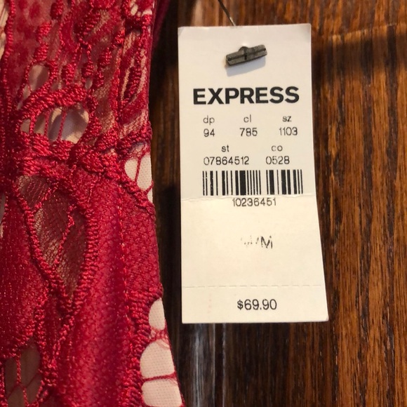 BRAND NEW RED LACE DRESS - Picture 3 of 6